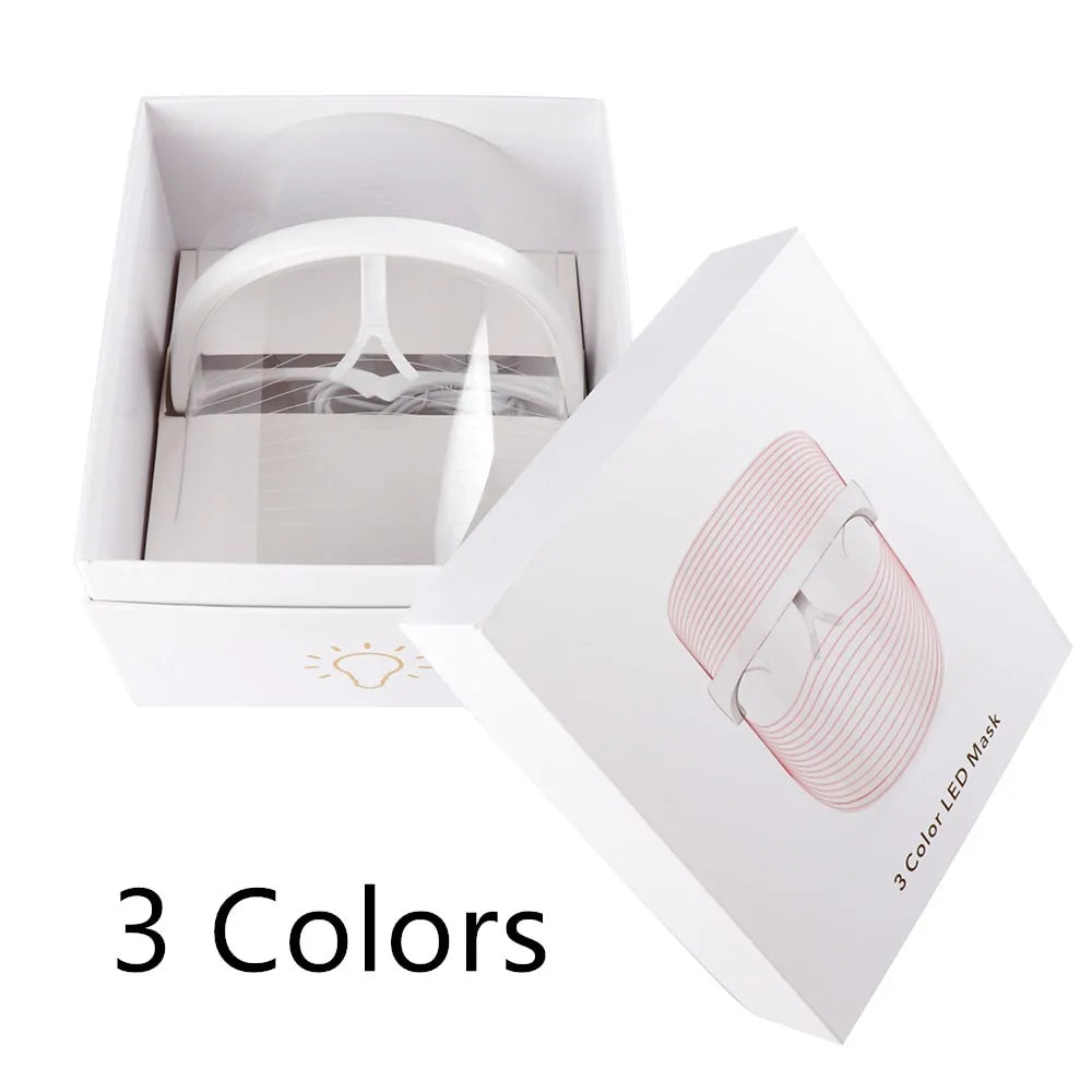 LED Face Mask for anti-aging and skincare