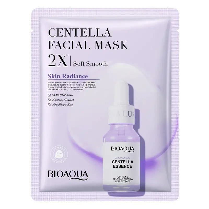 Centella Collagen Face Mask with soothing essence for sensitive and acne prone skin.