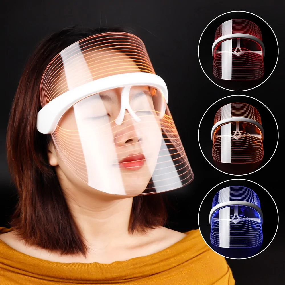 LED Face Mask for anti-aging and skincare