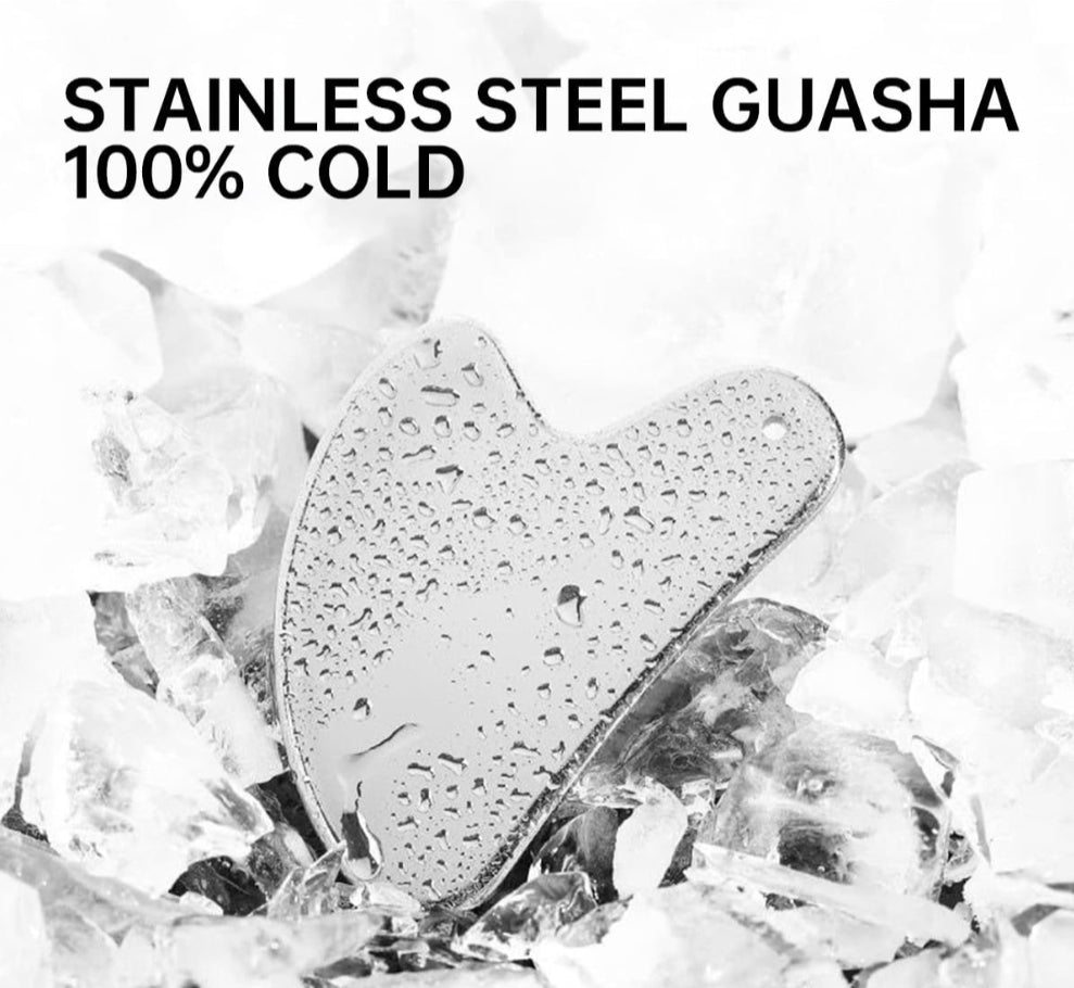 Stainless Steel Gua Sha for facial sculpting