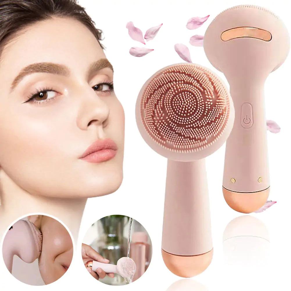 Silicone Facial Brush for deep skin cleansing