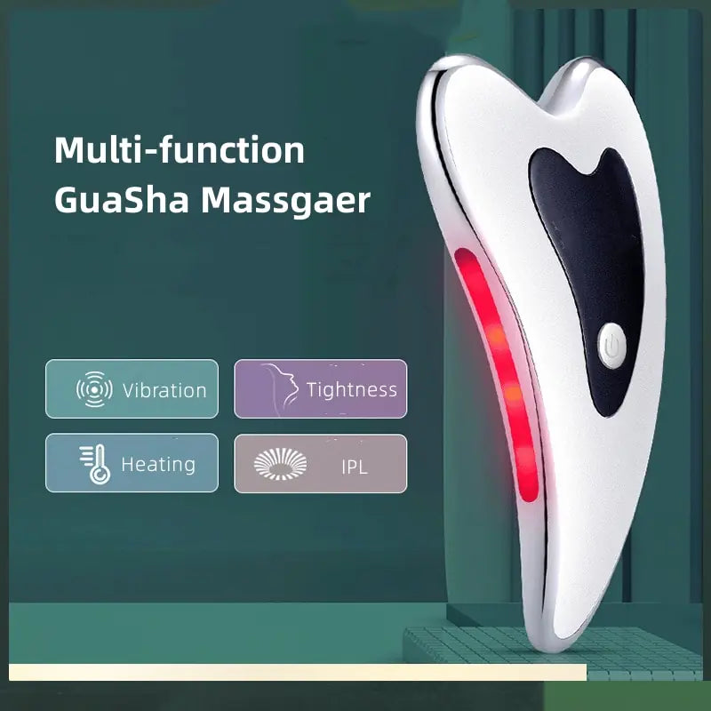 Stainless Electric Gua Sha Facial Massager