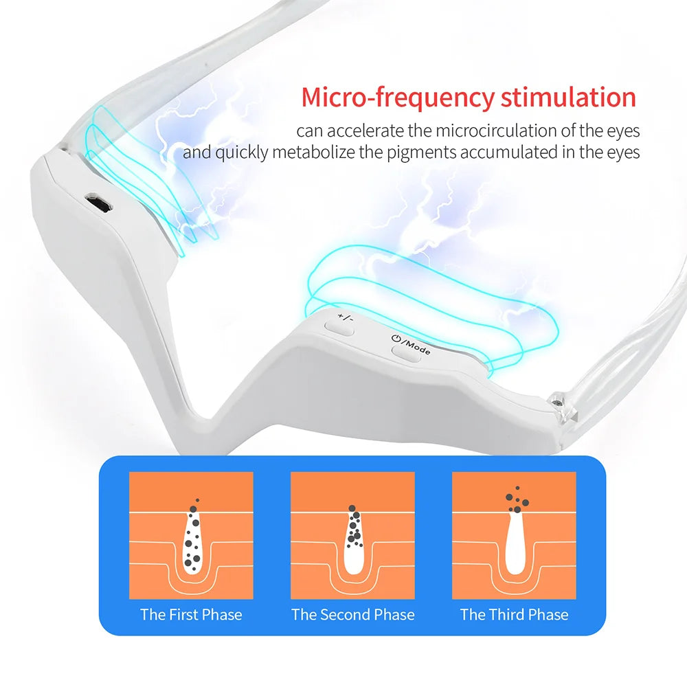 Red Light Therapy Eye Massager for anti-aging care